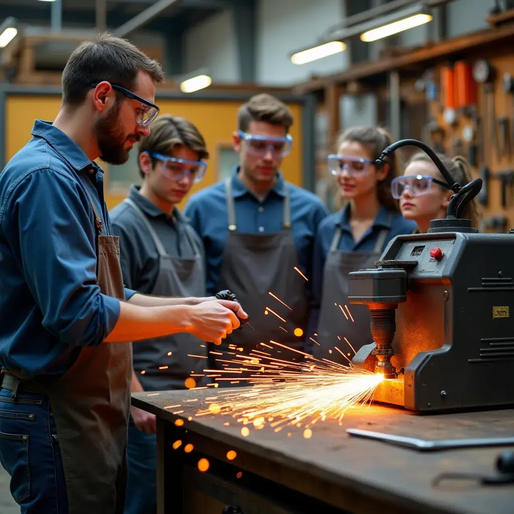 Modern office workspace